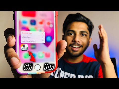 How to Unlock Extreme fps in older iPhones || How to Get 60fps in iPhone 6, 6s & 7