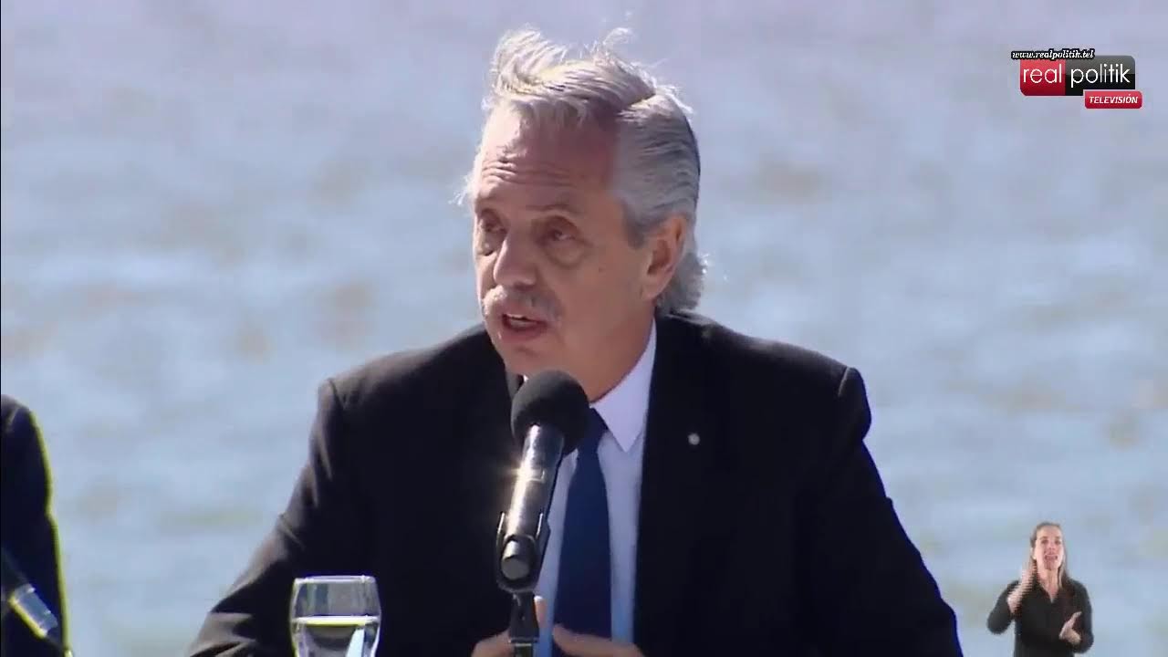 Kicillof, sobre el Canal Magdalena: "Es una deuda que tenemos hace demasiado tiempo"