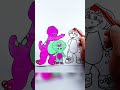 Barney And Friends Coloring Page Shorts