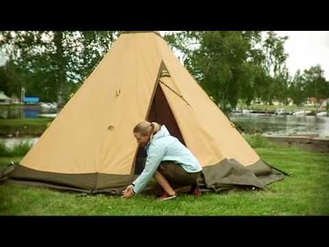 Tentipi 印地安帳篷搭建方法