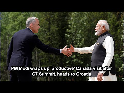 PM Modi’s G7 Summit and Croatia Visit