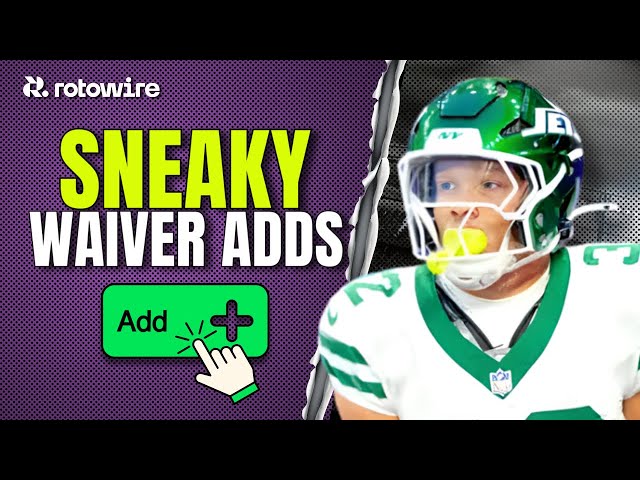 Fantasy Football Week 10 Sneaky Waiver Wire Adds