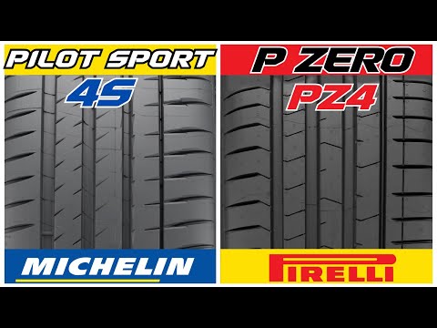 Michelin Pilot Sport 4S vs Pirelli P Zero PZ4 | Performance Summer Tires