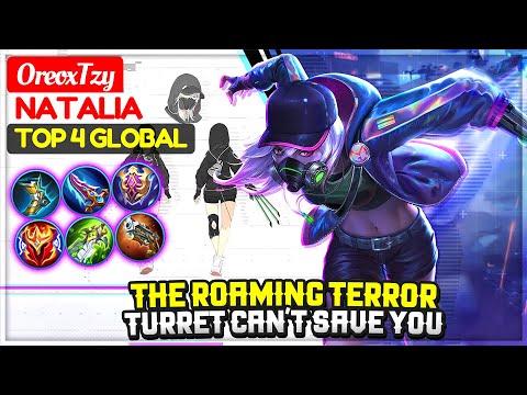 Roaming Terror, Turret Can't Save You [ Top 4 Global Natalia ] OreoxTzy - Mobile Legends