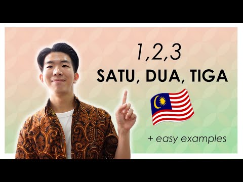 Counting numbers in Malay 🇲🇾! Easy guide + examples