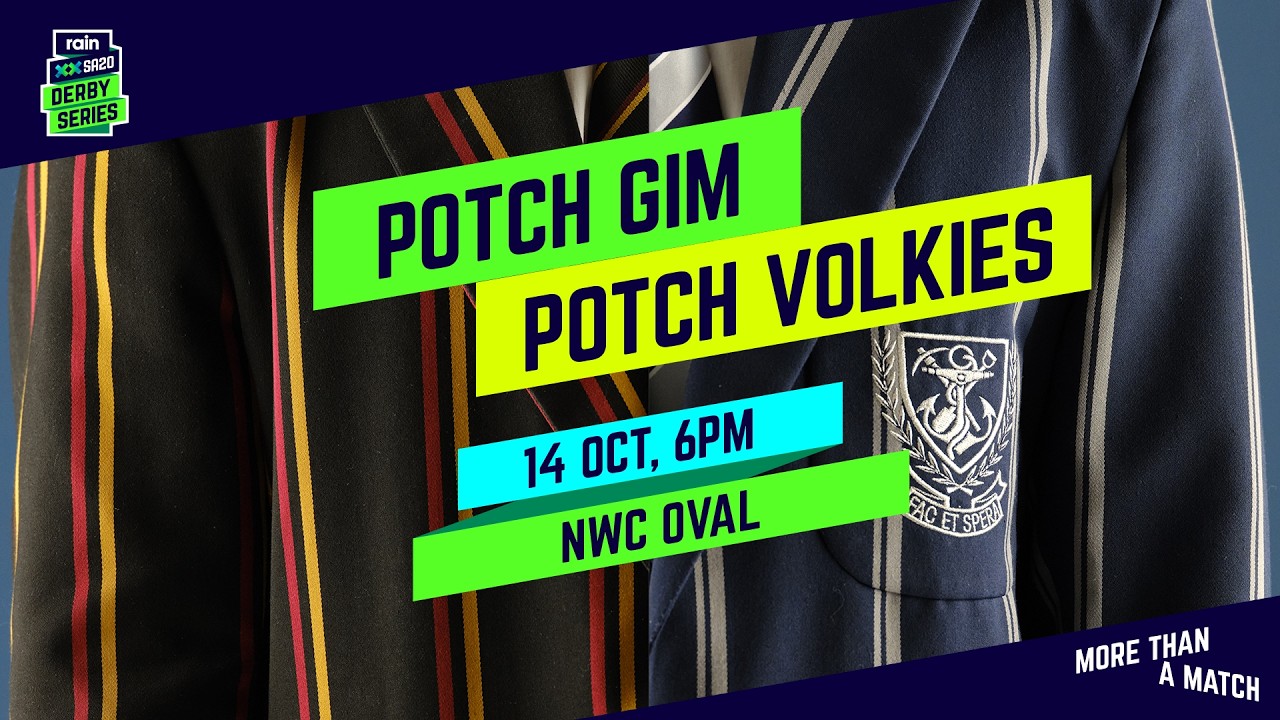 SET A REMINDER! Watch Potch Gim take on Potch Volkies this Wednesday at 6pm