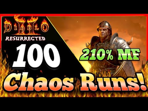 100 Chaos Runs! - Diablo 2 Resurrected Ladder Season 5