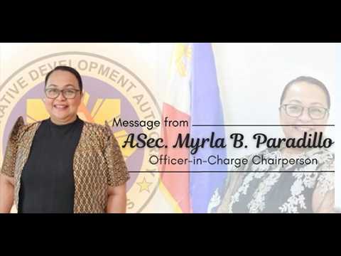 Cooperative Development Authority Message