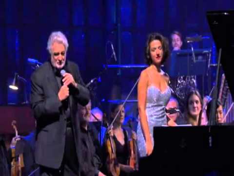 Khatia with Great Placido Domingo in London