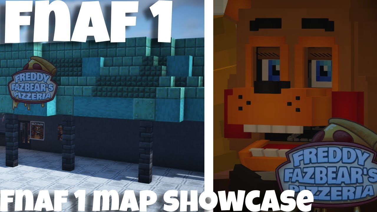 Custom FNAF 1 Map for MCPE // Download + Tour 