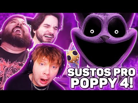 ESQUENTA POPPY 4! Os MELHORES e MAIORES sustos dos YOUTUBERS em POPPY PLAYTIME 3! 😱
