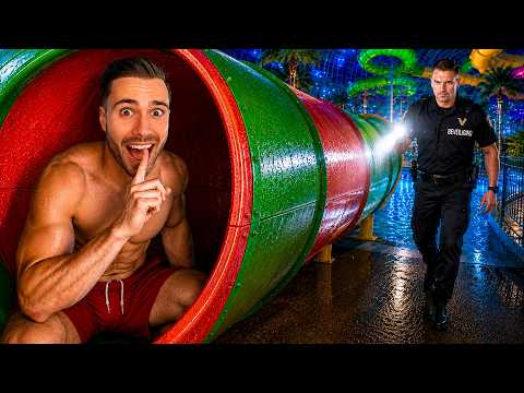 Verstoppertje In Een Gesloten Waterpark! (Betrapt)
