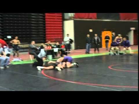 Dylan Peters (UNI) vs. Steven Cole (LCC) 125 lbs.