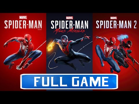 Marvel's Spider-Man Trilogy FULL GAME PS5 Saga (All 3 Games in Ultimate Difficulty) 100% Completion