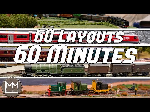 60 layouts in 60 minutes National Festival of Railway Modelling 2025