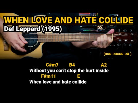 When Love And Hate Collide - Def Leppard