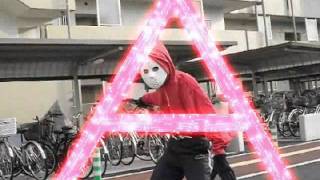 「ＤＸアクセルドライバー」で仮面ライダーアクセル風に変身してみた。