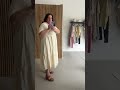 The Dorwin Trim Detail Midi Dress In Cream With Ashley