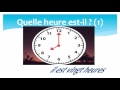 Quelle heure est-il ? - What time is it? Quiz 1.1 pm