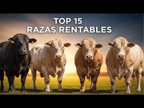 Top 15 Razas de Ganado Más Rentables para Carne en 2025