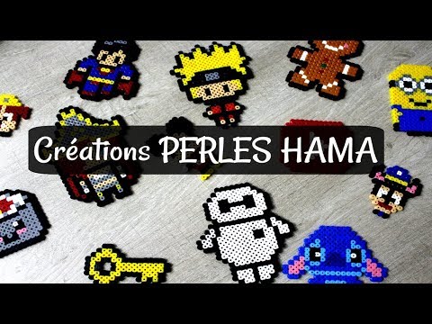 Mes Créations PERLES HAMA de Décembre/Janvier