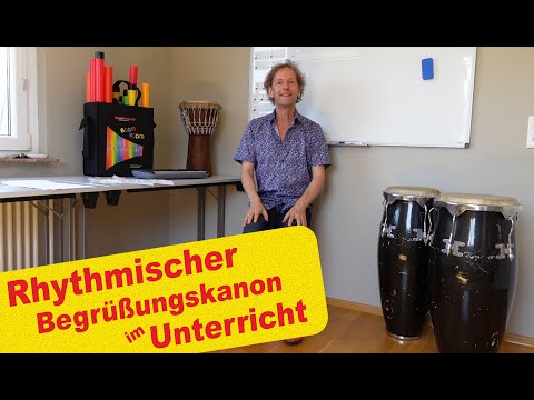 The rhythmic greeting canon (without singing) - tips and tricks for making music together