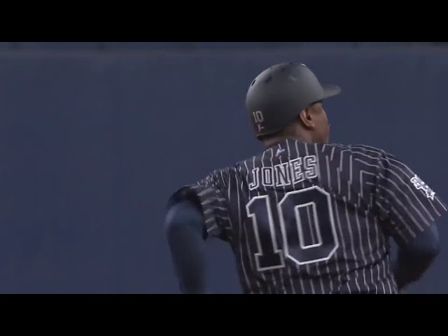 【8回裏】3試合連発!! バファローズ・ジョーンズの勝ち越しホームラン!! 2020/8/23 B-L