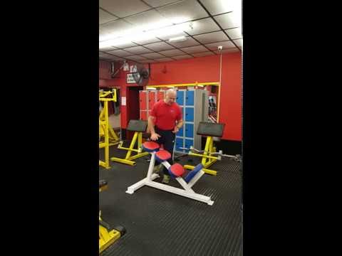 Curved Bench Gym1 Luton