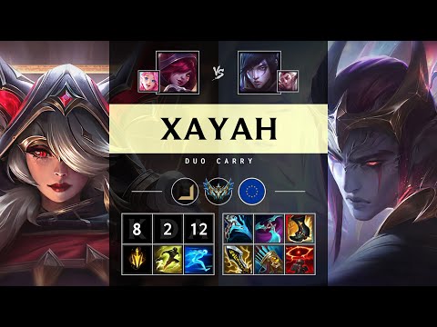Xayah ADC vs Aphelios - EUW Challenger Patch 25.16