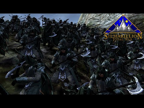 THE ELVEN HOUSES BESIEGE GAURHOTH (Siege Battle) - Silmarillion: Total War