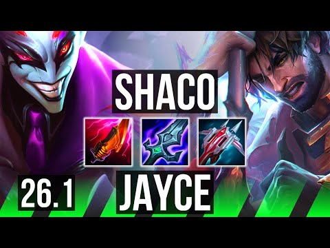 SHACO vs JAYCE (JGL) | 42K damage | KR Master | 26.1