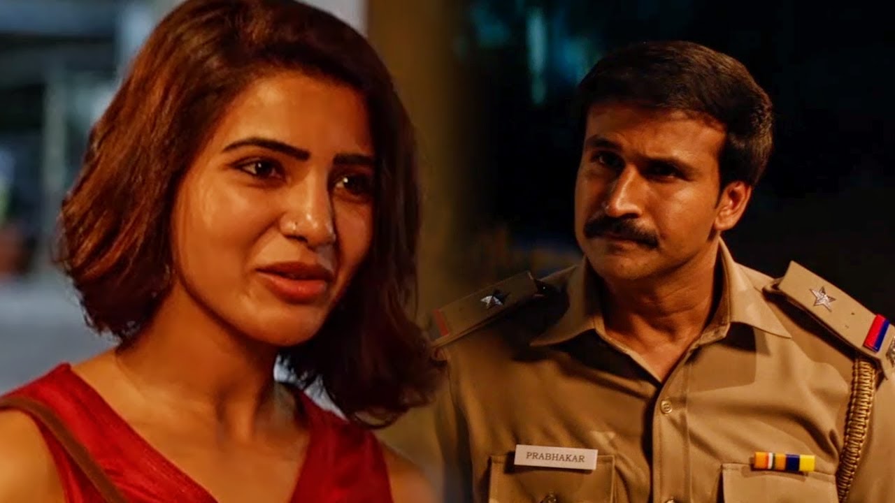 ये पुलिसवाला Samantha को कह रहा है बाकी बातें बैठ कर पुलिस स