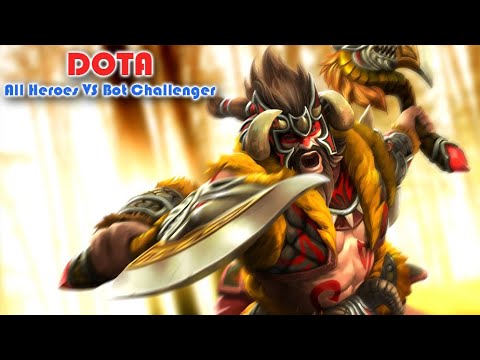 DOTA - All Heroes VS Bot Challenger #009 | Beastmaster 1 vs 5 Bot - Sirius AI 1.6.3