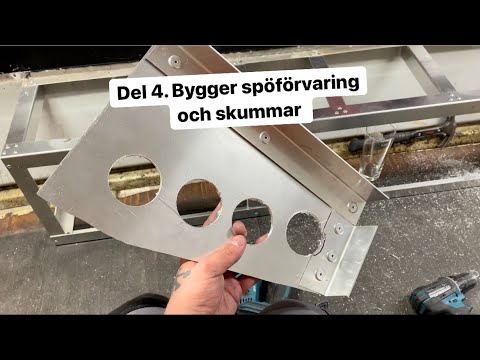 Del 4. Bygger spöförvaring och skummar