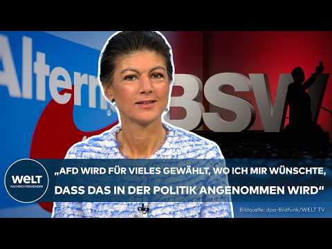 Video Thumbnail: WAGENKNECHT: „AfD wird für vieles gewählt, wo ich mir wünschte, dass das angenommen wird“