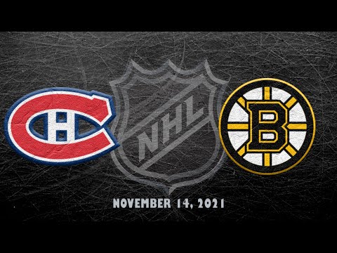 NHL Canadiens vs. Bruins | Nov.14, 2021