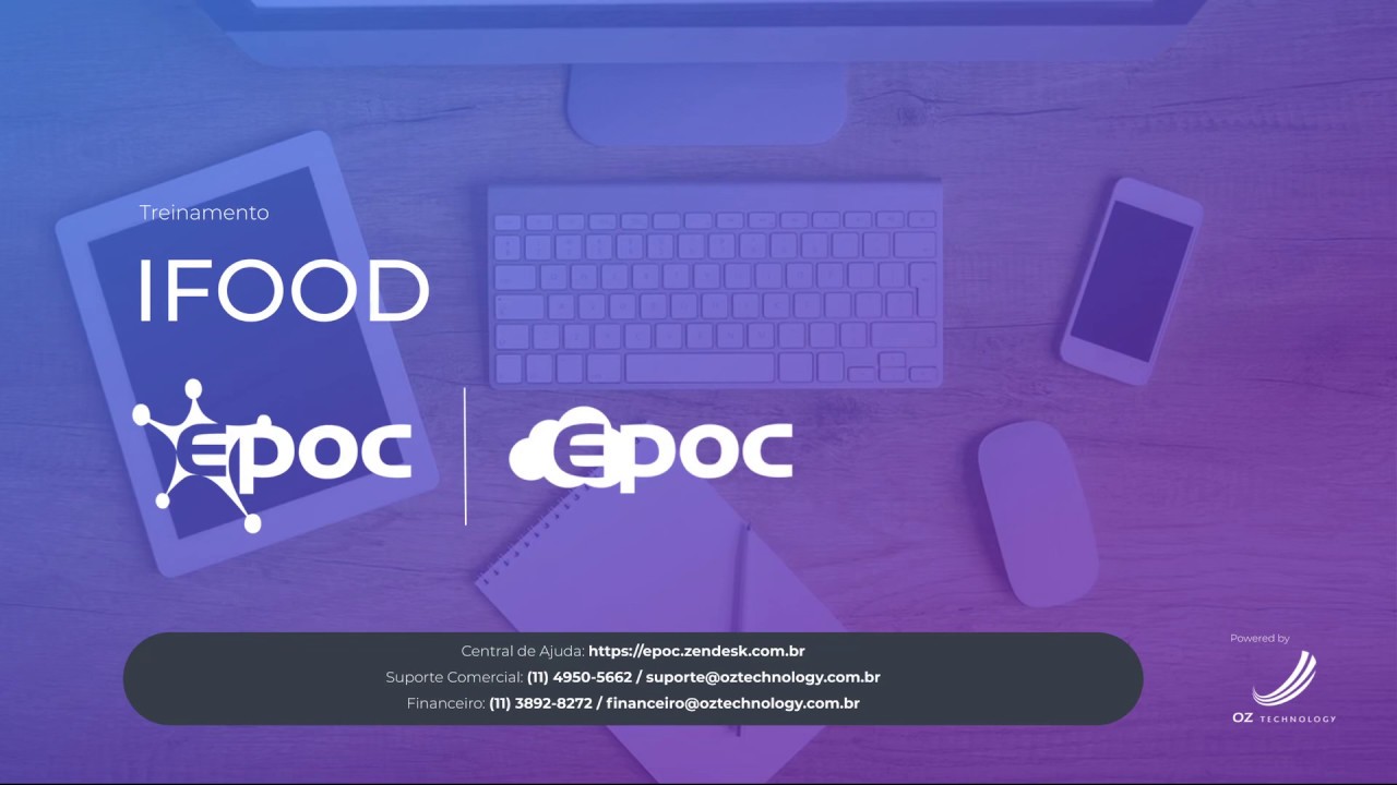 Delivery - IFood integrado com EPOC