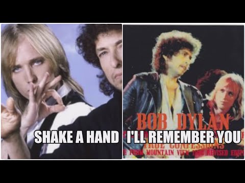 Bob Dylan and Tom Petty - True Confessions - Two songs from the Shoreline Mountain View 1986