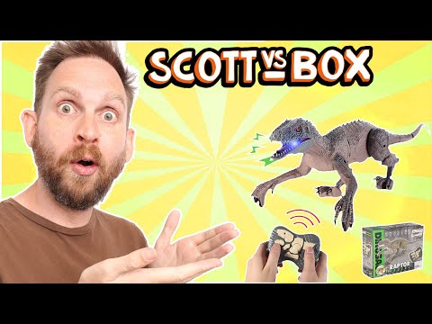 Remote Control Dinosaur Raptor Brutal Unboxing