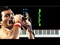 Queen - The Show Must Go On Piano Tutorial