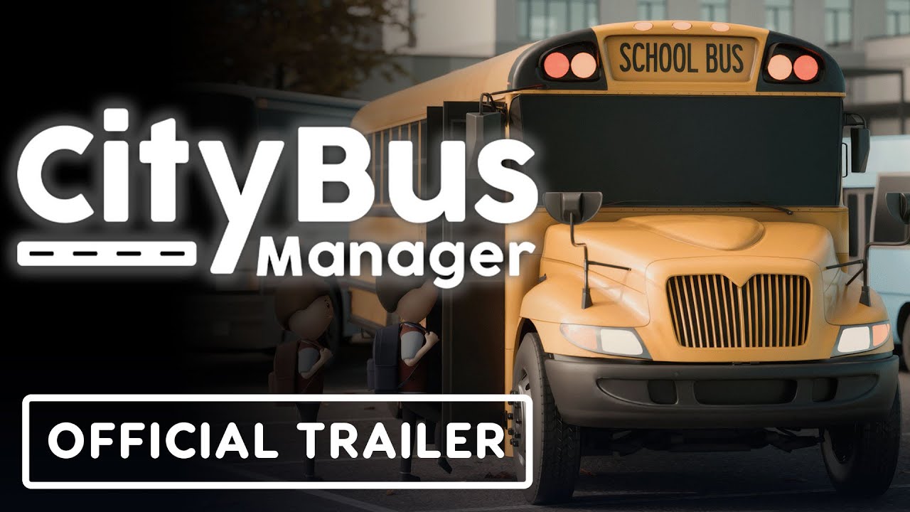 City Bus Manager - Official School Bus & Student Transportation DLC Launch Trailer