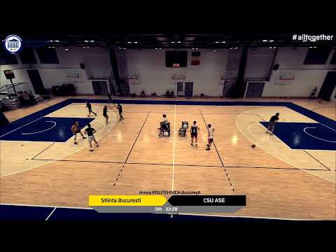 LIVE CN U18🏀CSU Știința Politehnica București - CSU ASE Bucuresti