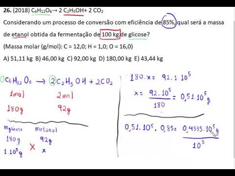 Resolução do vestibular UFMS 2018 - Química, Professor Eric Martins