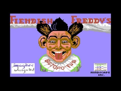 Fiendish Freddy's Big Top O' Fun Atari