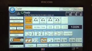 Training | Copy - Staple documents on Ricoh Printer | RicohWiki