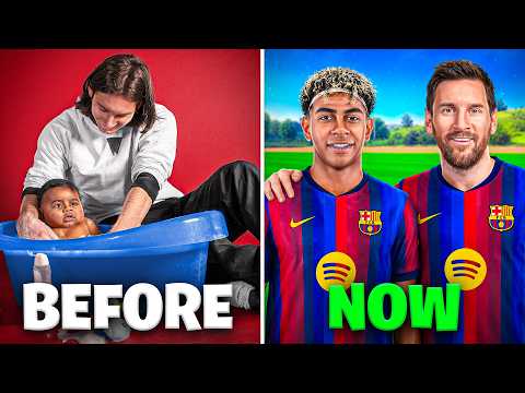 I Made Messi & Lamine Yamal Teammates…