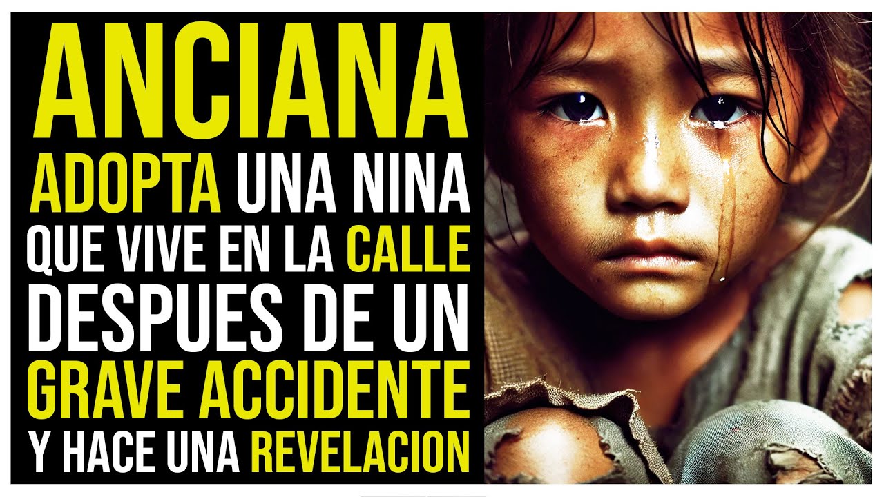 ANCIANA ADOPTA A UNA NINA QUE VIVE EN LA CALLE, DESPUES DE UN GRAVE ACCIDENTE Y HACE UNA REVELACION