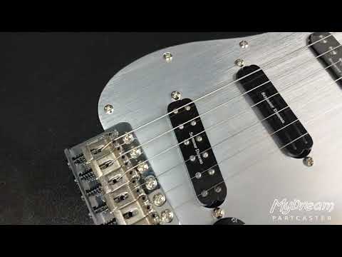 MyDream Partcaster Custom Built - Charcoal Frost Metallic Seymour Overpowered image 11