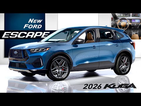 New 2026 Ford Escape - FIRST LOOK at LAST FACELIFT before SUV's Cancellation