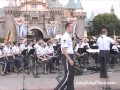 United States Air Force Concert Band and Singing Sergeants Perform at Disneyland